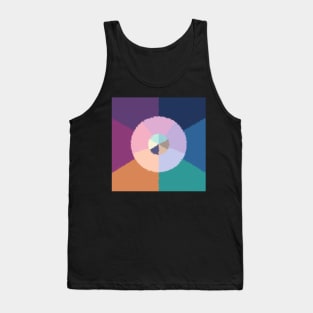 Abstract Circles In Various Cute Colors Tank Top